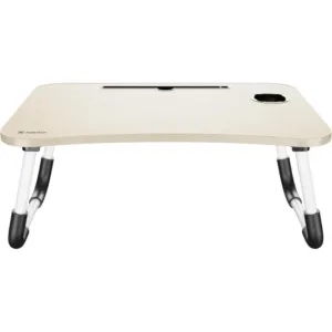 Mesa para Notebook Fortrek Portátil Lapdesk com Gaveta Embutida Madeira