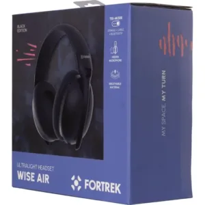 Headset Fortrek Wise Air Wireless Preto 84980