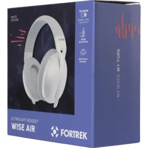 Headset Fortrek Wise Air Wireless Branco 84981