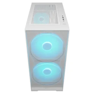 Gabinete Gamer Cougar Airface 180 Branco com 3 Fans RGB CGR-5VA4W-RGB