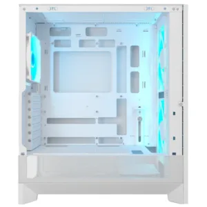 Gabinete Gamer Cougar Airface 180 Branco com 3 Fans RGB CGR-5VA4W-RGB