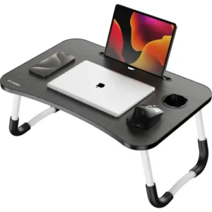 Mesa para Notebook Portátil Fortrek Lapdesk com Gaveta Embutida Preta