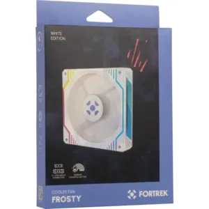 Cooler Fan Fortrek Frosty Rainbow 120mm Branco 83901