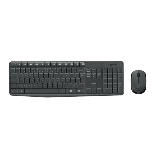Kit Teclado e Mouse Sem Fio Logitech MK235