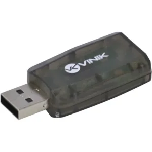 Adaptador de som USB 5.1 Canais Virtual AUSB51 - Vinik
