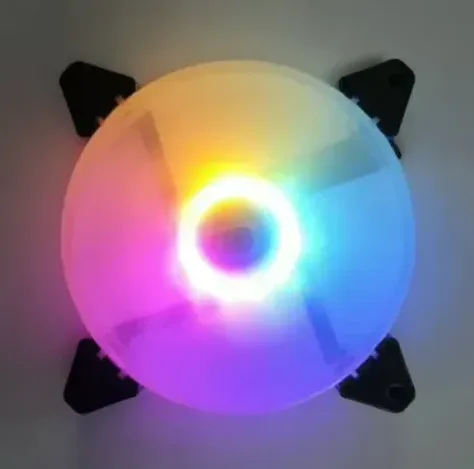 Cooler para Gabinete Duex 120mm LED RAINBOW DXC3 (Molex 4 Pinos)