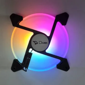 Cooler para Gabinete Duex 120mm LED RAINBOW DXC3 (Molex 4 Pinos)