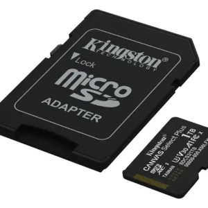Cartão de Memória MicroSD Kingston Canvas Select Plus Gen3 1TB 150MB/s SDCS3/1TB