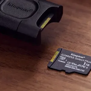 Cartão de Memória MicroSD Kingston Canvas Select Plus Gen3 1TB 150MB/s SDCS3/1TB