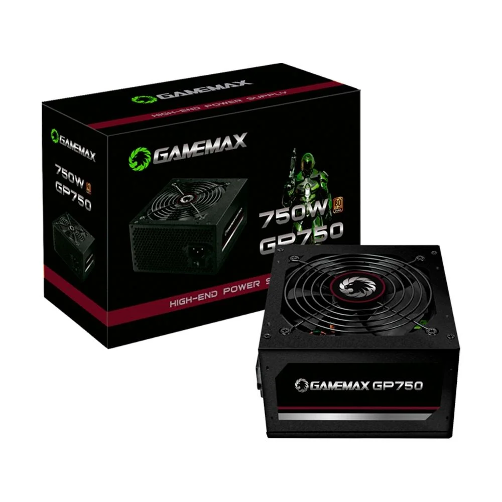 Fonte ATX Gamemax GP750 750W 80 Plus Bronze PFC Ativo