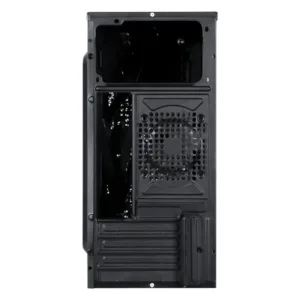 Gabinete Gamer Vinik Murk Preto com Lateral Acrílica GGMACBK
