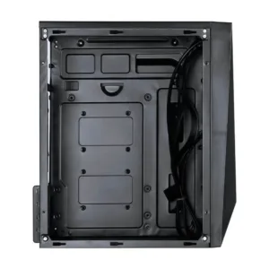 Gabinete Gamer Vinik Murk Preto com Lateral Acrílica GGMACBK