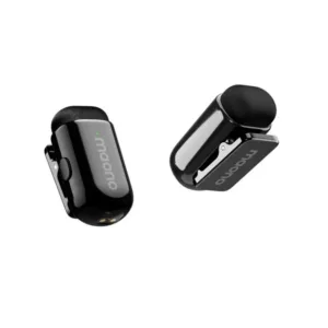 Kit de Microfones de Lapela Maono Sem Fio Wave T1 Mini Lightning com Case de Carregamento WM622 Lightning