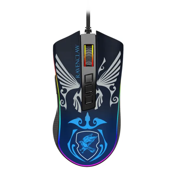 Mouse Redragon Gamer x Harry Potter Corvinal: Edição Mágica Cobra RGB Chroma 12400 DPI HP-711R