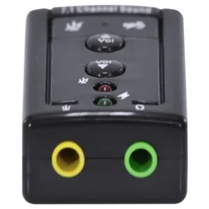 Adaptador de Som USB Vinik 7.1 Canais Virtual AUSB71