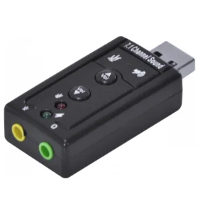 Adaptador de Som USB Vinik 7.1 Canais Virtual AUSB71