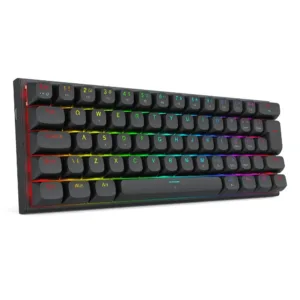 Teclado Magnético Gamer Redragon Fidd RGB K683BW-RGB-PT Switch Pink