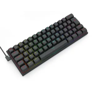 Teclado Magnético Gamer Redragon Fidd RGB K683BW-RGB-PT Switch Pink