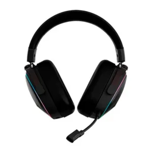 Headset Gamer Aplus Sem Fio Atis PRO RGB (2.4Ghz e Bluetooth) AHW200 Almofada em Tecido Driver 50mm