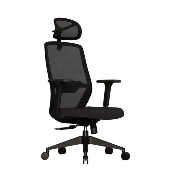 Cadeira Elements Ergonômica Preto Serena