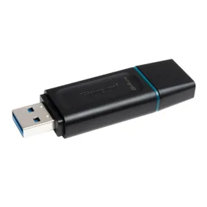 Pen Drive Kingston DataTraveler Exodia 64GB USB 3.2 Preto e Azul DTX/64GB