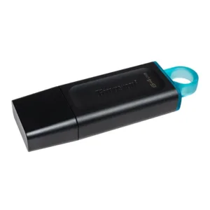Pen Drive Kingston DataTraveler Exodia 64GB USB 3.2 Preto e Azul DTX/64GB