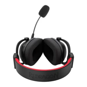 Headset Gamer Redragon Flamengo Vulture FL530 Driver 53mm Multiplataforma Preto e Vermelho FL530