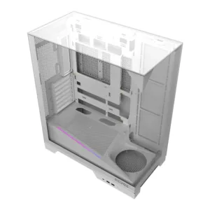 Gabinete Gamer Pcyes Forcefield Dome White Ghost Gffdwg