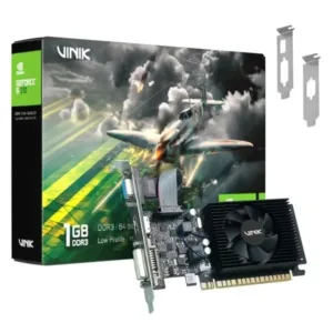 Placa de Vídeo Vinik GeForce G210 1GB DDR3 64-bit Gpuvk2101Gblp0K3 Low Profile HDMI VGA Single Fan