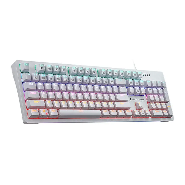 Teclado Gamer Thunderobot KG3104R RGB Switch Red Branco JM03NNE07