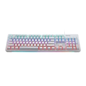 Teclado Gamer Thunderobot KG3104R RGB Switch Red Branco JM03NNE07