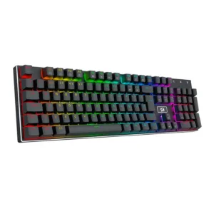 Teclado Gamer Devarajas RGB Preto Switch Marrom USB Tipo-C K556RGB (PT-BROWN) - Redragon
