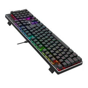Teclado Gamer Devarajas RGB Preto Switch Marrom USB Tipo-C K556RGB (PT-BROWN) - Redragon