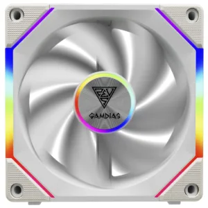 Kit Fan Gamdias Aeolus P2-1203 WH 3x120mm Branco