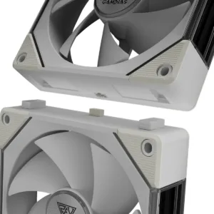 Kit Fan Gamdias Aeolus P2-1203 WH 3x120mm Branco