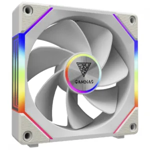 Kit Fan Gamdias Aeolus P2-1203 WH 3x120mm Branco