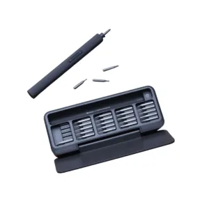 Kit Parafusadeira de Precisão Elétrica HOTO 25 em 1 Cinza com 25 Bits Profissionais QWLSD010