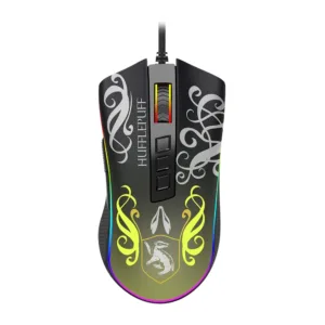Mouse Gamer Redragon x Harry Potter Lufa-Lufa: Edição Mágica Cobra RGB Chroma 12400 DPI HP-711H