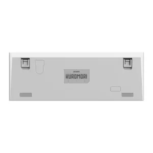 Teclado Mecânico Pcyes 60% Pcyes Kuromori White Ghost Switch Red Led Rainbow Ptkmwg60Rd