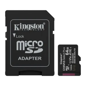 Cartão MicroSD Kingston Canvas Select Plus 64GB microSDXC Classe 10 100MB/s SDCS3/64GB