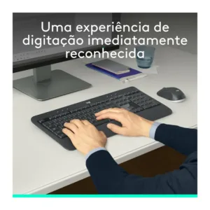 Combo Teclado e Mouse Sem Fio Logitech MK540 Advanced Multimídia Unifying 920-008674