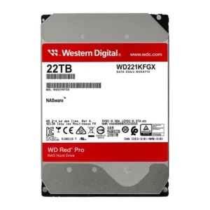 HD Western Digital Red Pro 22TB NAS SATA III 512MB WD221KFGX