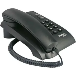 Telefone de Mesa Pleno c/Chave Preto - Intelbras