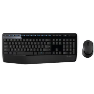 Teclado e Mouse Logitech Wireless MK345 Preto