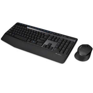Teclado e Mouse Logitech Wireless MK345 Preto