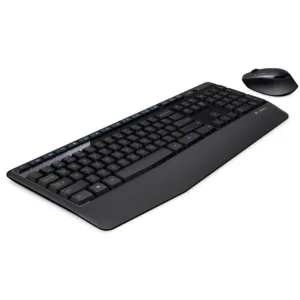 Teclado e Mouse Logitech Wireless MK345 Preto