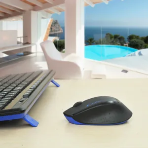 Teclado e Mouse Logitech Wireless MK345 Preto