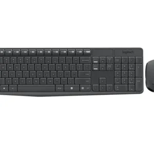 Kit Teclado e Mouse Sem Fio Logitech MK235