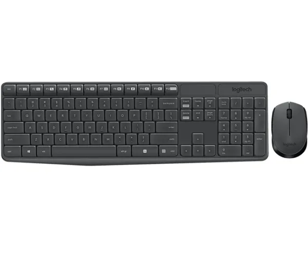 Kit Teclado e Mouse Sem Fio Logitech MK235