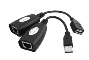 Extensor USB Via Cabo de Rede Até 50 Metros LT-255 CB0166 - Lotus